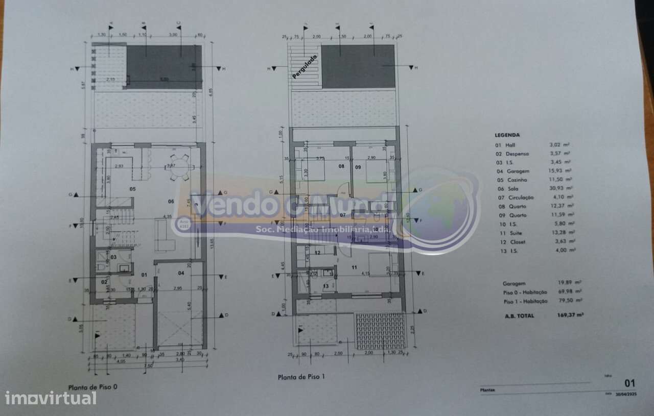 Moradia T3 em projeto em Salvaterra de Magos(S539) - Grande imagem: 3/4