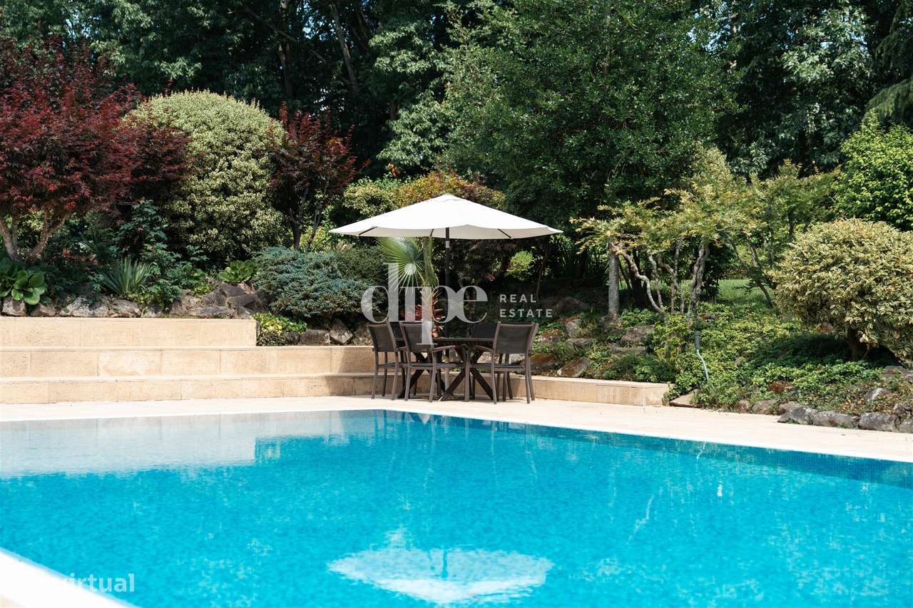 Luxuosa Propriedade T5 com piscina, lago, bosque e jardins-6