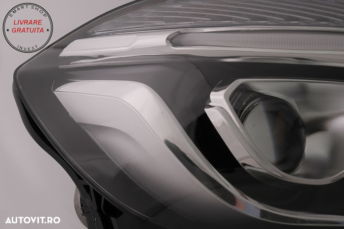 Faruri Full LED Mercedes A-Class W176 (2012-2018) doar pentru Halogen- livrare gratuita - 17
