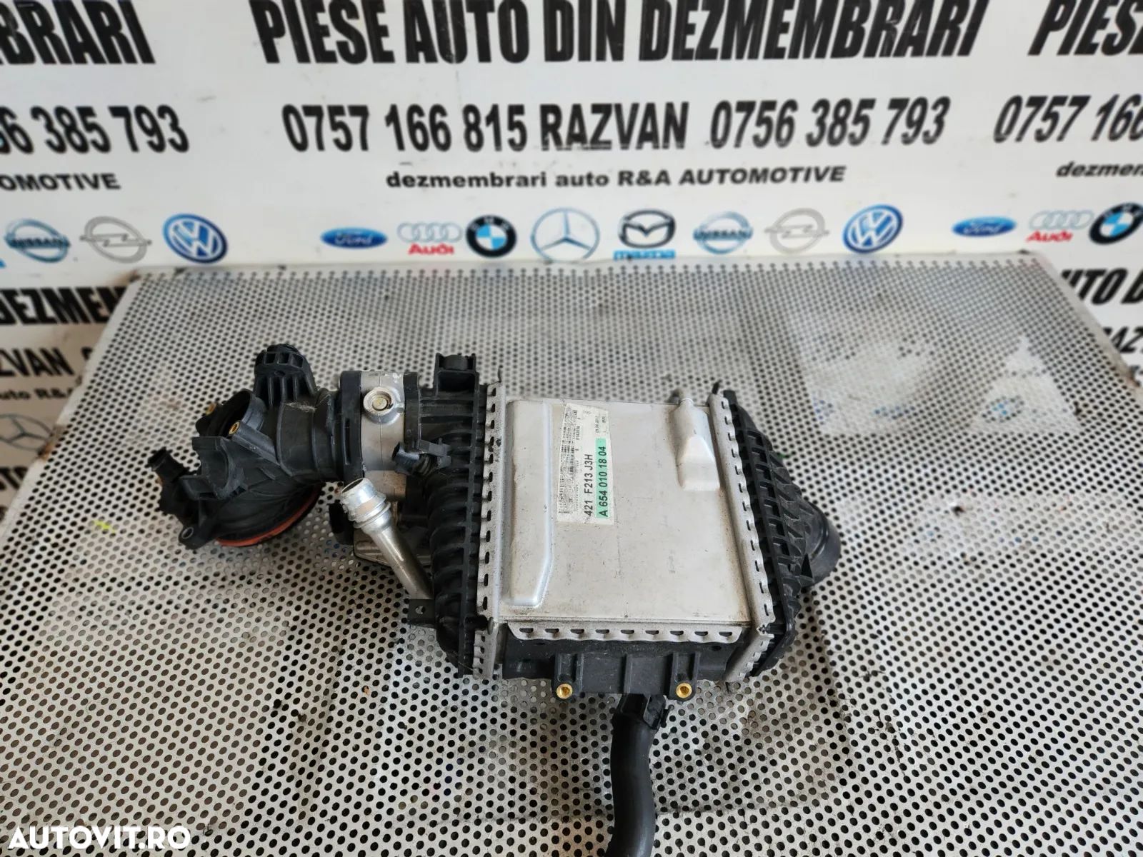 Radiator Intercooler Mercedes C Class W205 E Class W213 W238 GLC GLE Sprinter Vito W447 GLA Etc. Cod A6540101804 - Dezmembrari Arad - 1