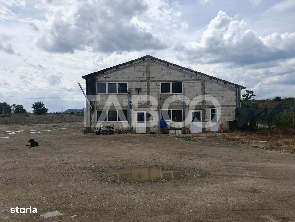 Teren si hala 42.000 mp + zona administrativa la 7 minute de Fagaras - Imagine principală: 2/11