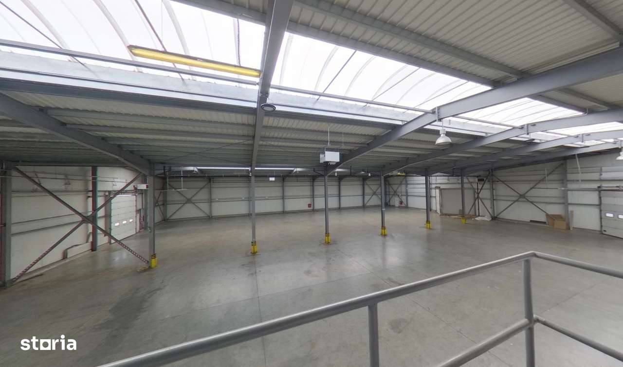 HALĂ INDUSTRIALĂ 856 MP 0% COMISION - Imagine principală: 3/7
