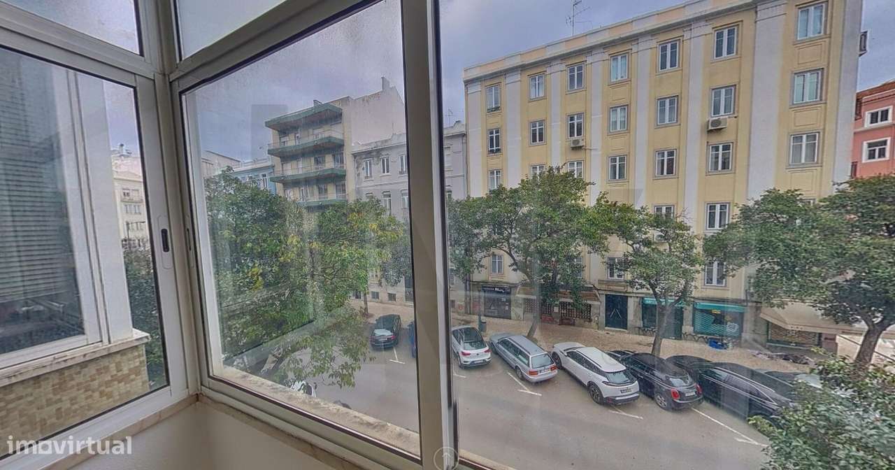 Arrendamento T2 em Arroios com 2 casas de banho - Grande imagem: 5/14