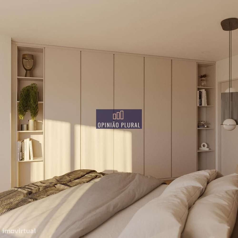 Elegante Apartamento T2 Moderno Novo à Venda em Vilar do Paraíso - Grande imagem: 3/16