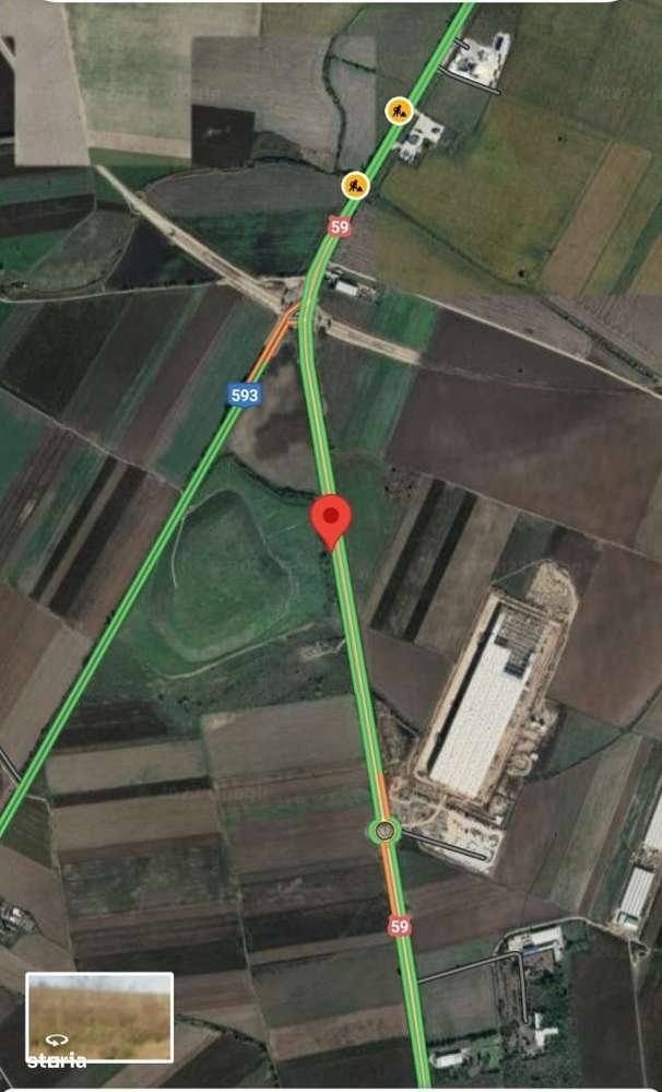 Comision 0%!! Teren intravilan Sagului 10000 mp !! - Imagine principală: 2/2