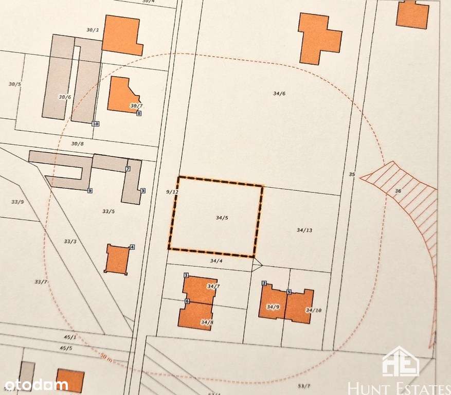 Działka oznaczona MN na Ursynowie Las Kabacki-2