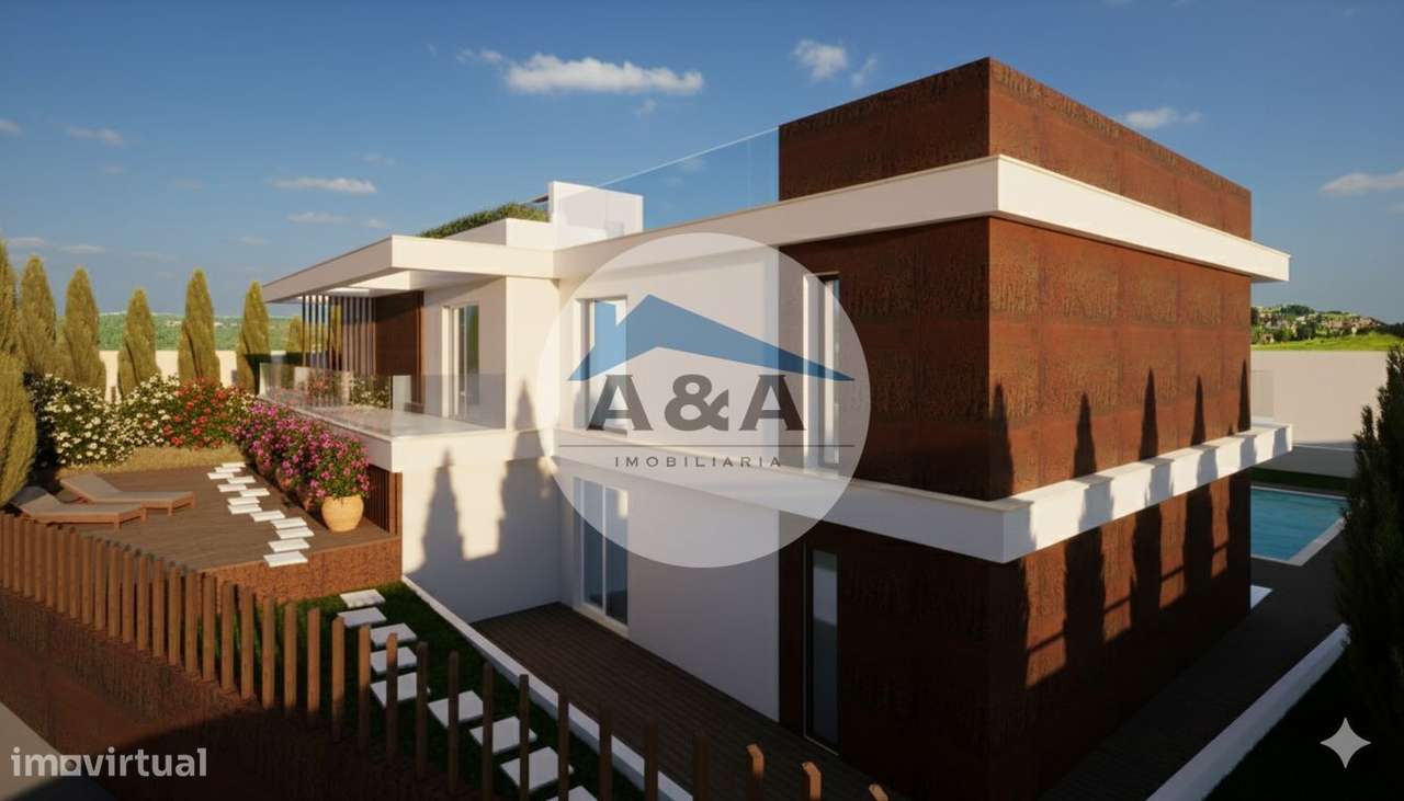 Exclusiva Moradia Contemporânea a 700 metros da Praia de São Rafael...-4