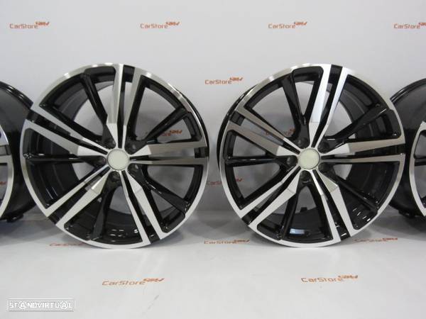 Jantes Look Volvo R Design 20 x 8.5 et45 5x108  Preto + Polido - 2