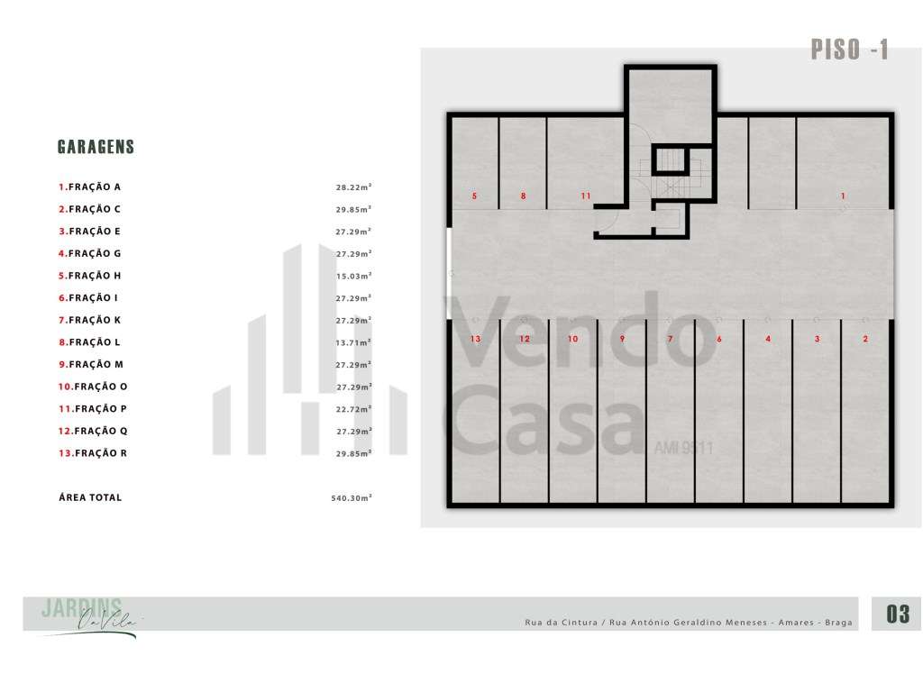 T3 - Cobertura C/ Terraço - Braga - Amares-6