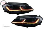 Faruri LED VW Golf 7.5 VII (2017+) GTI Look cu Semnal Dinamic- livrare gratuita - 9