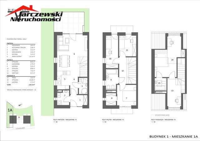 Dom bliźniak w kameralnej inwestycji na Bielanach-9