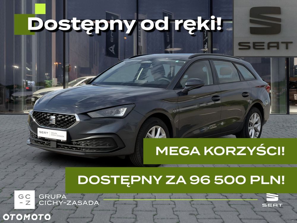 SEAT Leon-sportstourer 1.5 TSI 115 KM 6-biegowa manualna, kamera. magentic, MEGA RABAT!