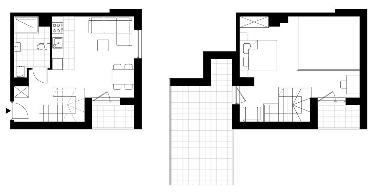 2-pokojowe mieszkanie 51m2 + taras Bez Prowizji - Pełny obrazek: 3/8
