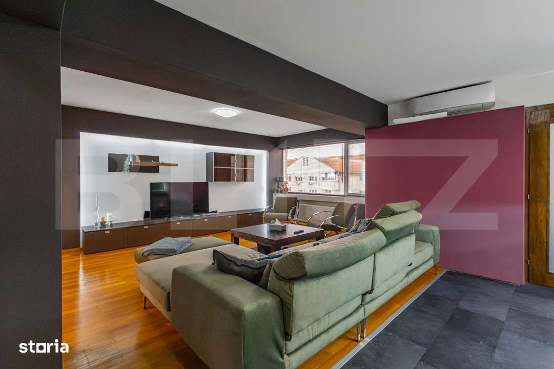 Apartament doua niveluri, 139 mp si terasa, 4 camere, Dorobantilor - Imagine principală: 2/19