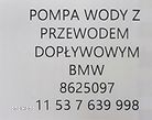 NOWA ORYGINALNA ELEKTRYCZNA POMPA WODY BMW - 8625097 + PRZEWÓD 7639998 - 7