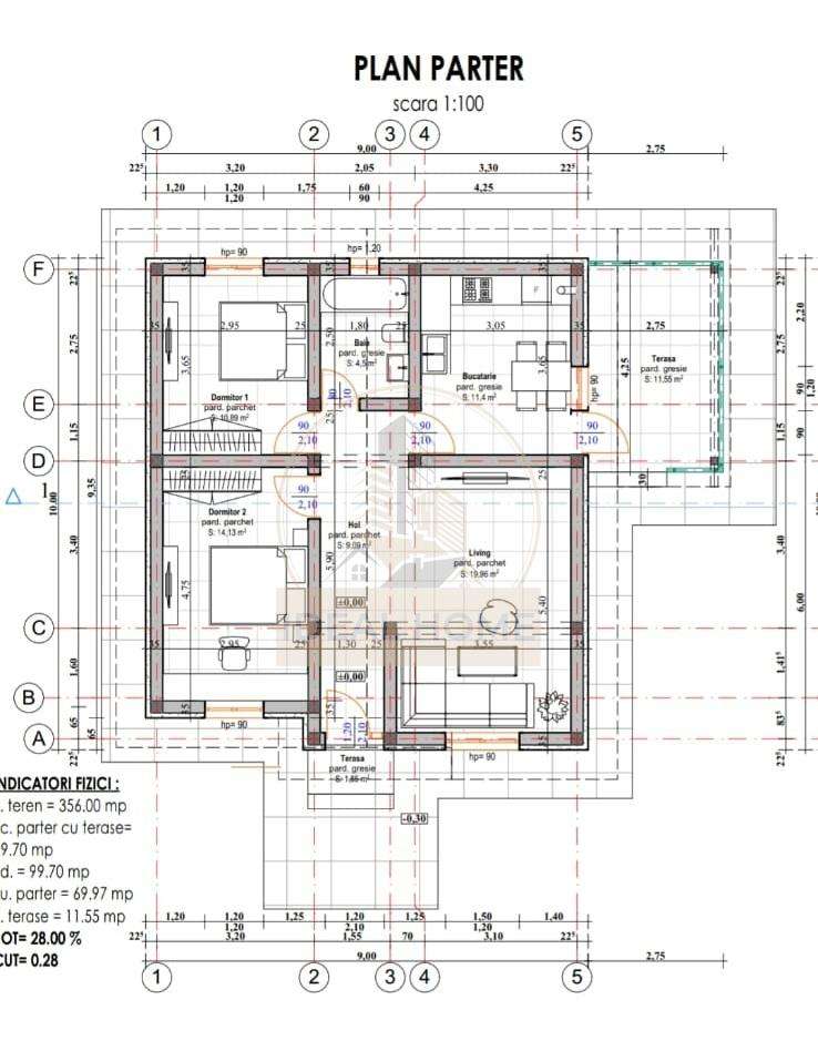 Hlincea - Casa Individuala P+M - Toate Utilitatile - Imagine principală: 5/8