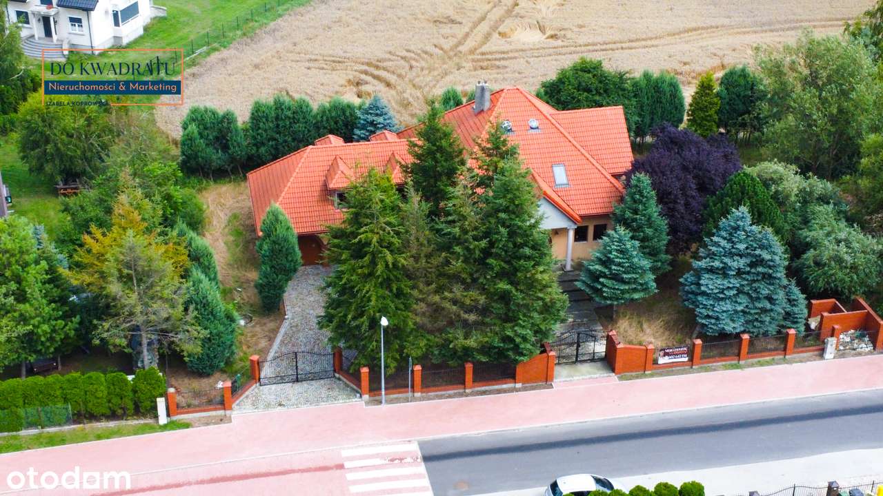 Willa z piękną działką i starodrzewiem w Izbicy Kujawskiej | NOWA CENA-19