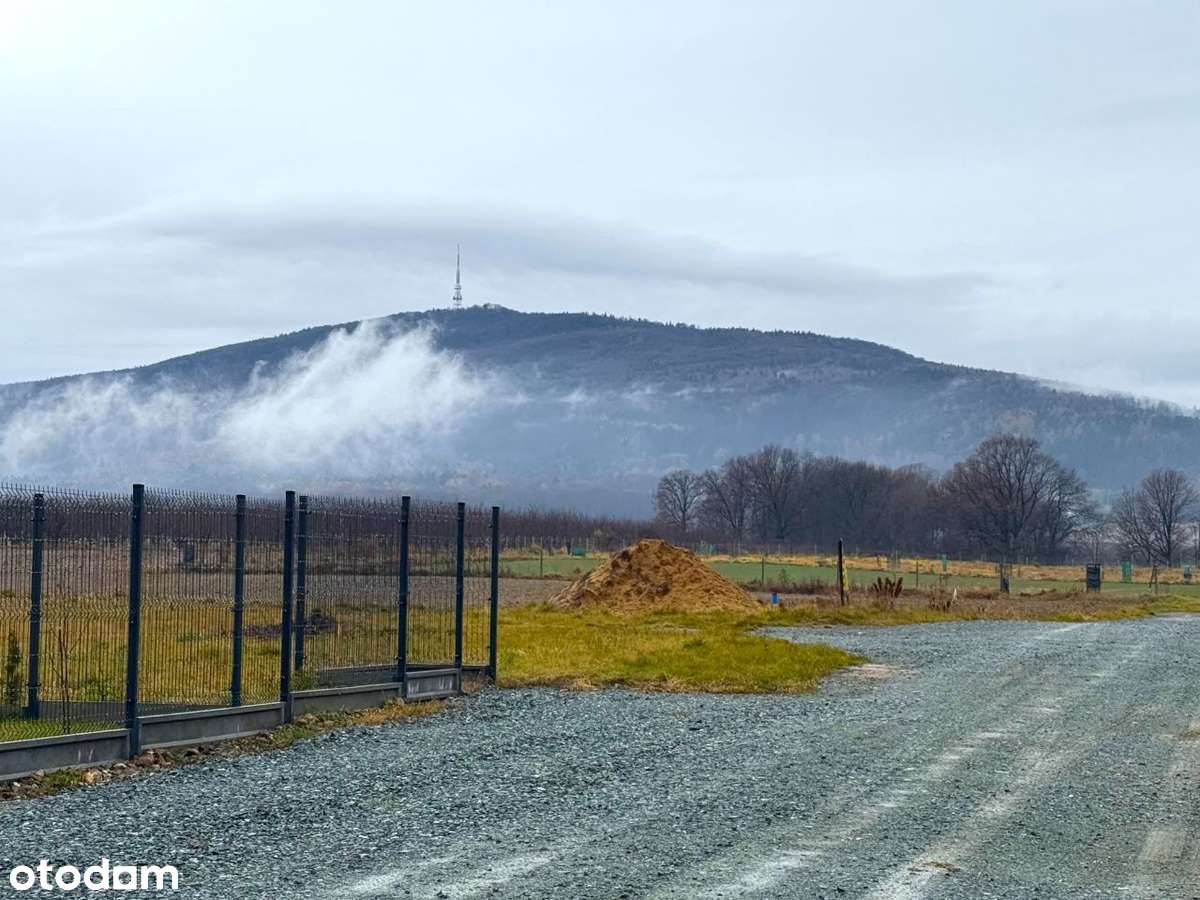 Duża działka z Pięknym Widokiem w Cichej Okolicy - Pełny obrazek: 4/11