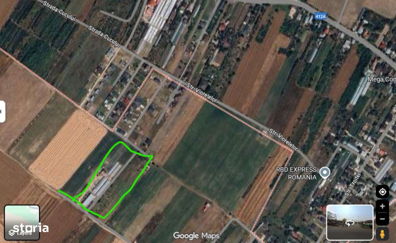 TEREN INTRAVILAN | 5656MP | ADUNATII COPACENI | ACTE GATA |COMISION 0% - Imagine principală: 2/2