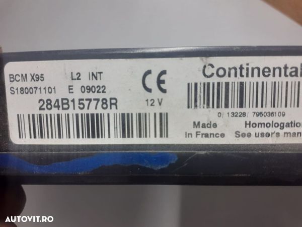 Calculator confort Renault Megane 3 cod 284B15778R - 1