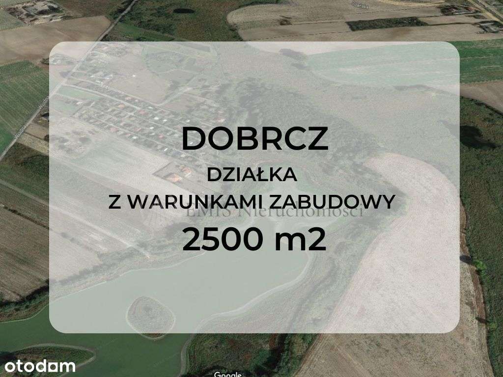 Dobrcz - działka 2500 m2 - do zabudowy-0