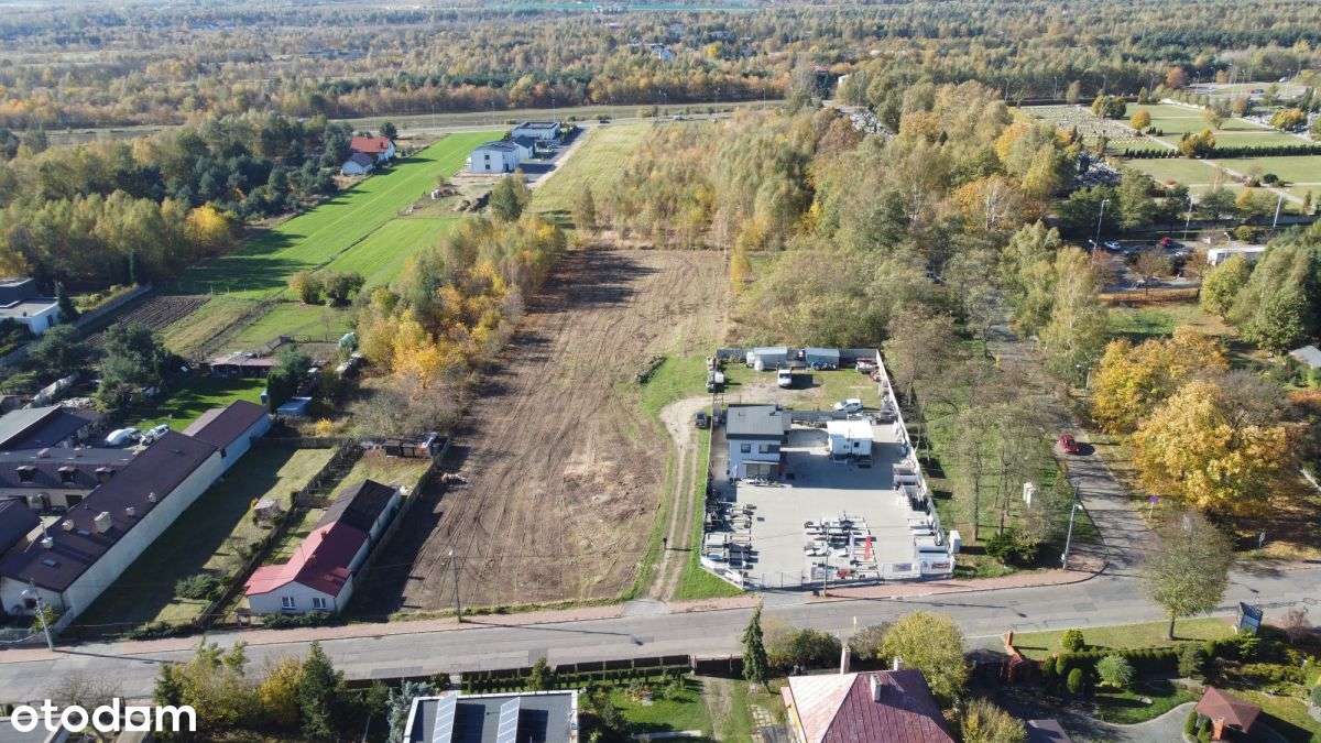 Działka usługowa Lisiniec, małe hale na wynajem-6