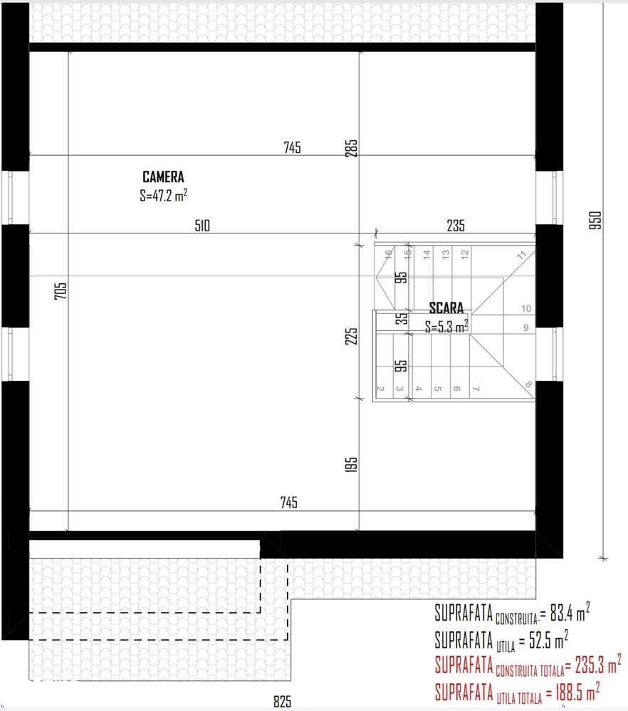 Vila 4 camere si mansarda STR GHIDICENI,incalzire pardoseala,tva inclu-6