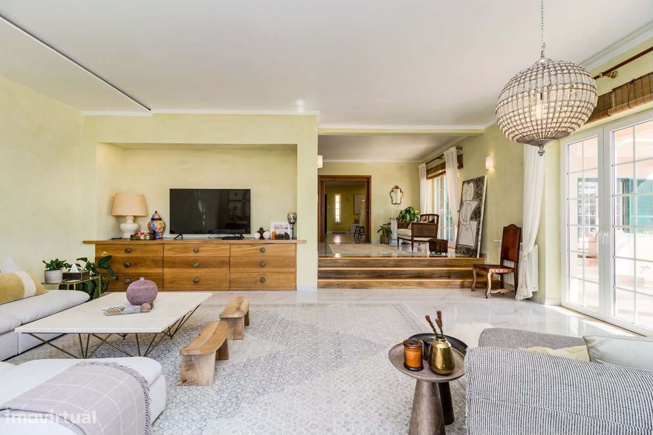 Moradia T6 com Piscina aquecida, Court de Ténis e Jardim na Lourinhã –-4