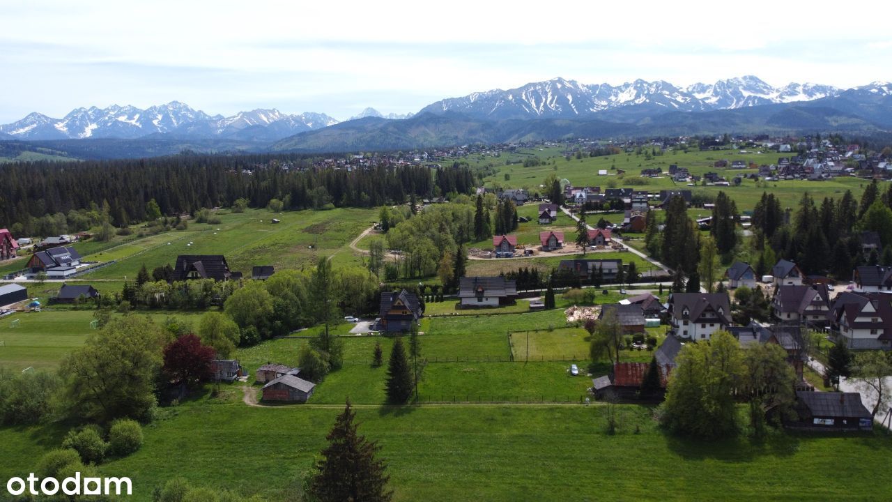 Działka z widokiem na Tatry Poronin