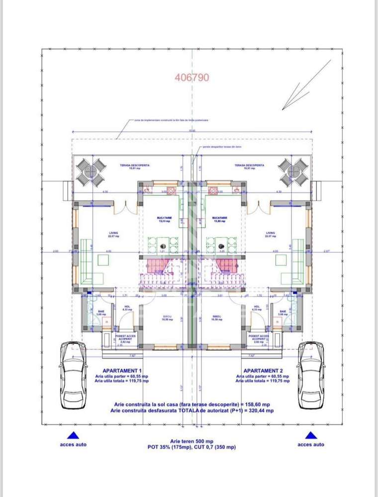 Duplex cu 4 camere P+E, in Giarmata Vii - Imagine principală: 4/5