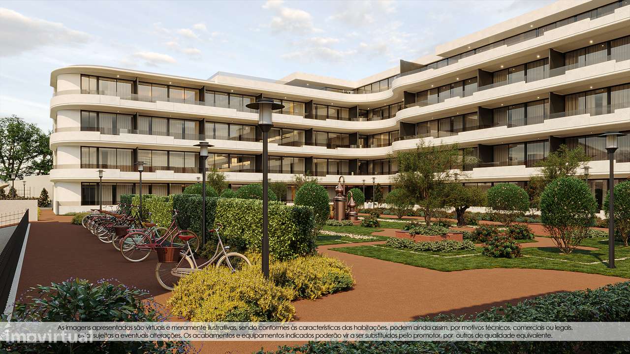 Apartamento T2 c/Terraço (50.84m2) em Mafamude | Edifício Jardim - Grande imagem: 4/29