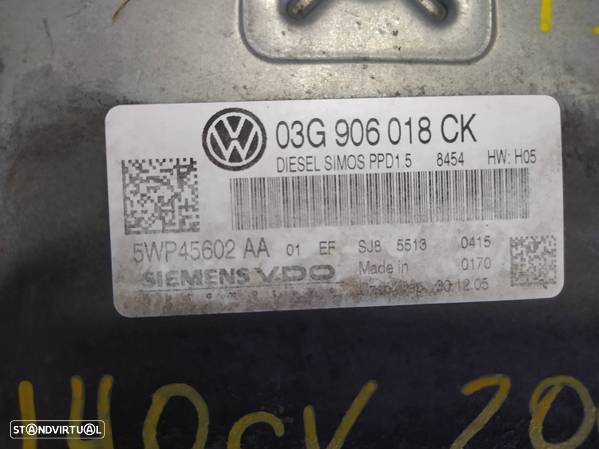 Motor vw passat 2.0TDI 140cv BKP caixa automatica DSG HXS - 10