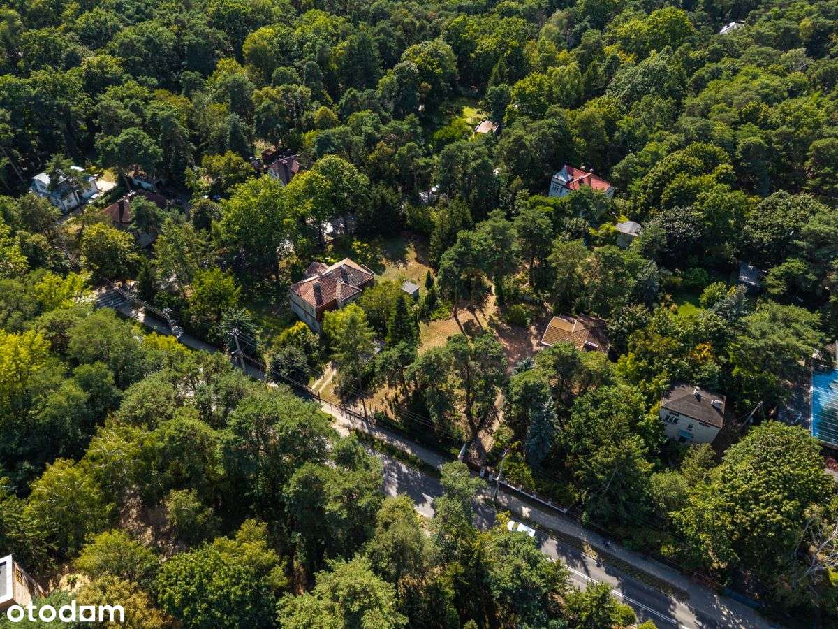 Działka budowlana w willowym Milanówku-6