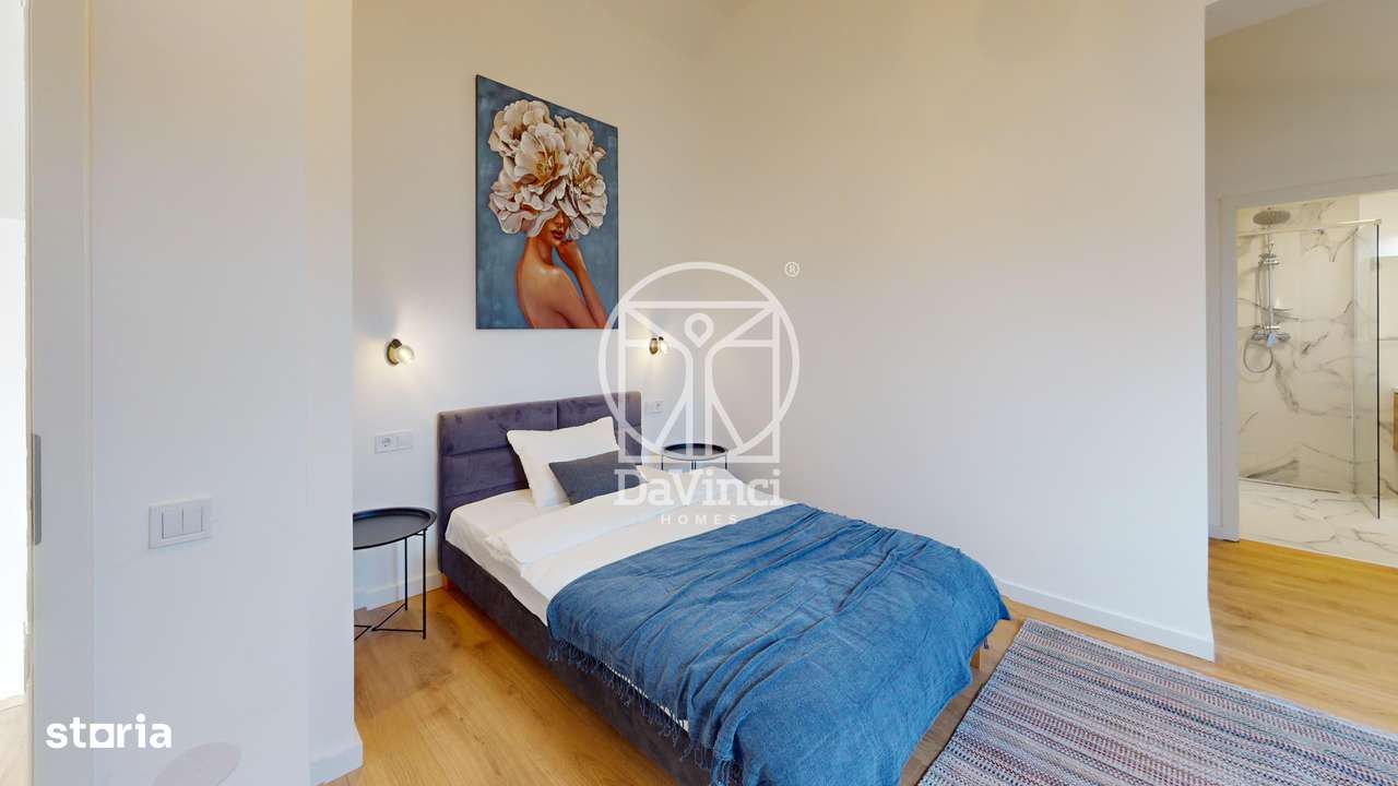 Penthouse 3 camere, intabulat, finisat la cheie, contoare montate-8