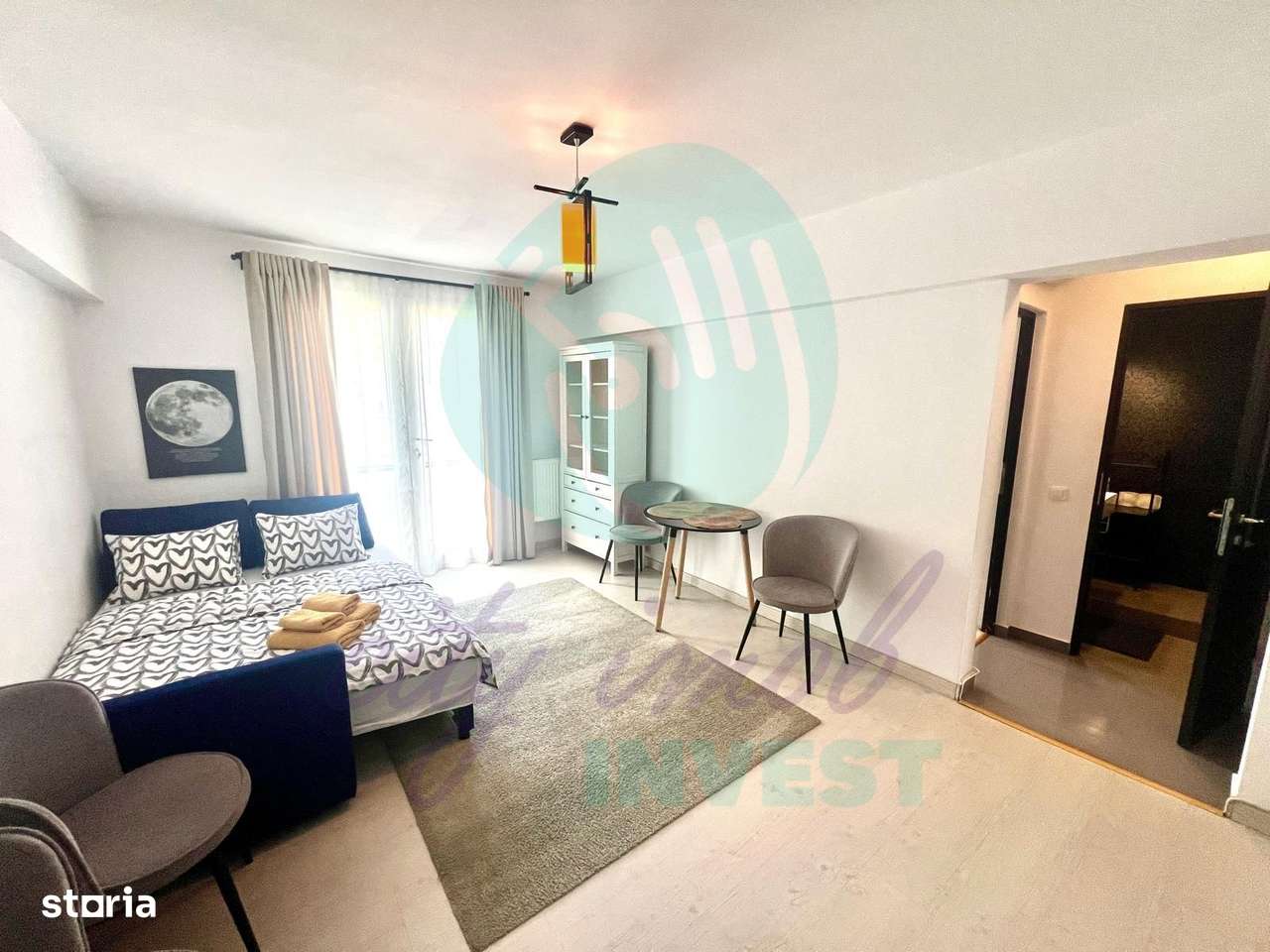 2 camere | Universitate | 3 min metrou | Ideal Airbnb