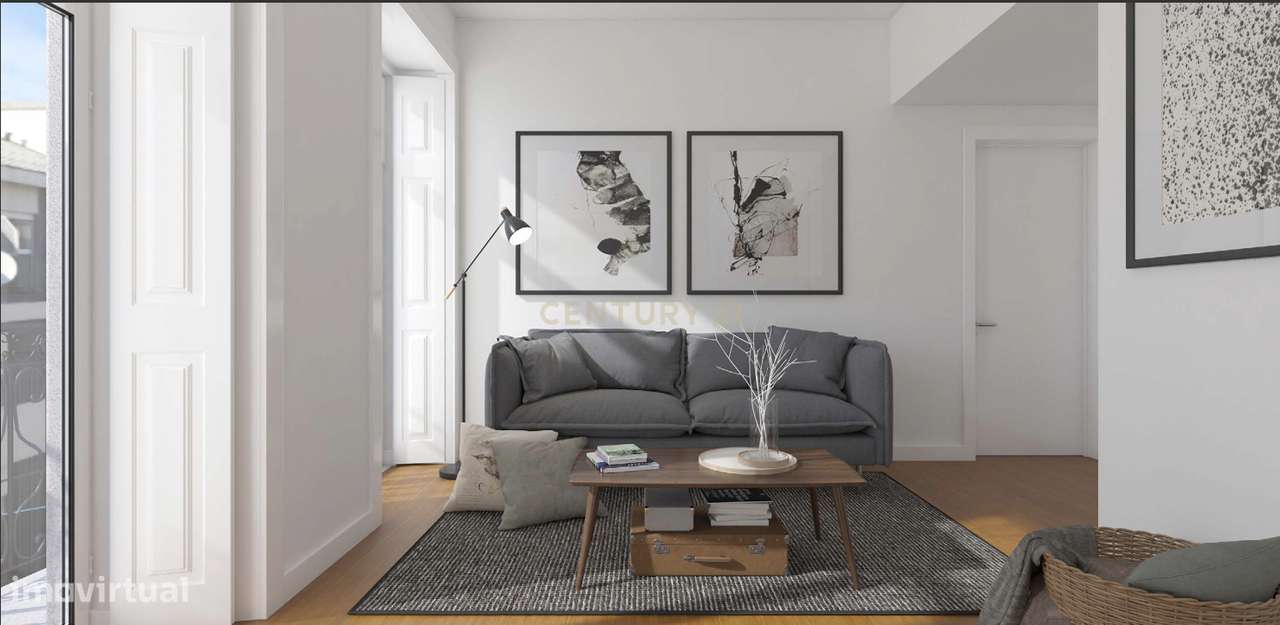 T2 Novo 98m² com Varanda 9m² em Arroios, Lisboa. - Grande imagem: 4/17