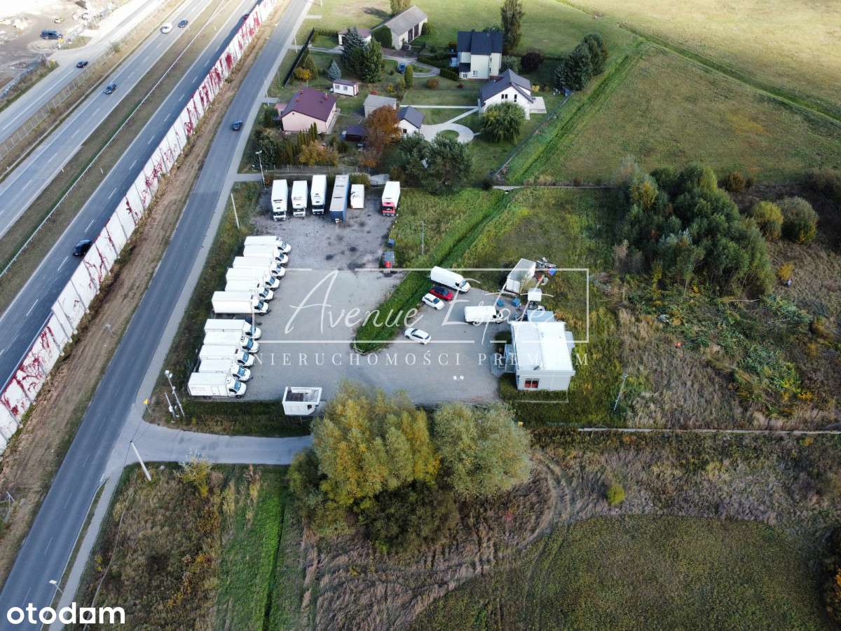 2300 m2 utwardzonego placu + 70m2 biura + Ochrona - Pełny obrazek: 4/11