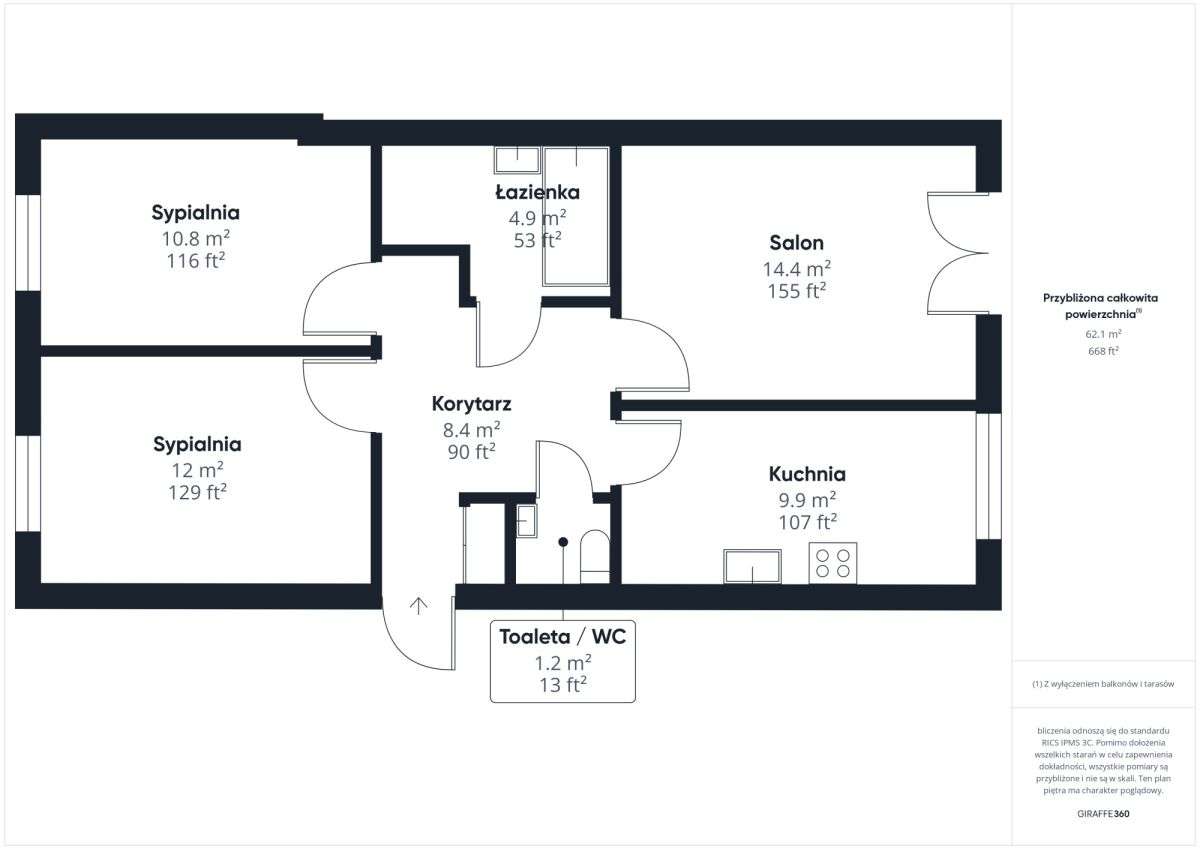 Okazja - mieszkanie 63 m2-13