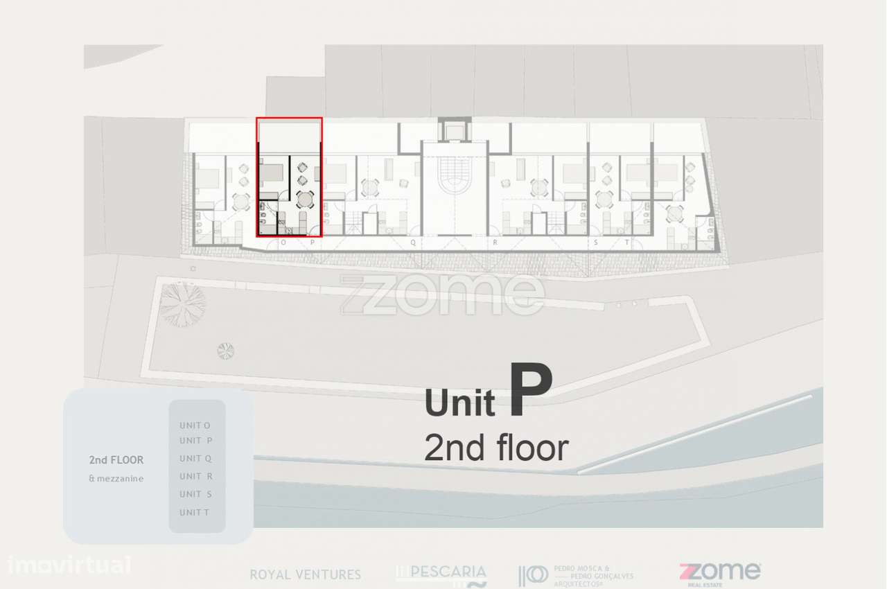 Apartamento T1 novo com terraço, Vila Nova de Gaia (Fração P) - Grande imagem: 4/17