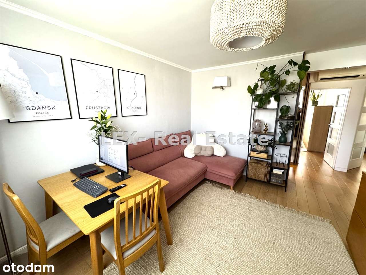 Trzy pokojowe mieszkanie - 48m2 w Pruszkowie. - Pełny obrazek: 2/11