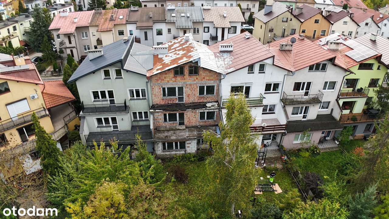 Wyjątkowy dom 6 pokoi segment z ogrodem i widokiem na panoramę Gdańska-1
