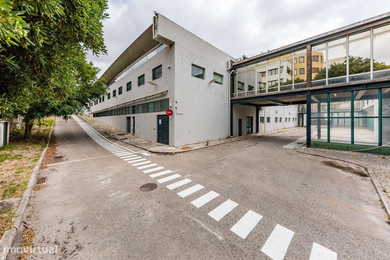 Armazém com 3 Pisos e Grande Lote de Terreno em Carnaxide-6