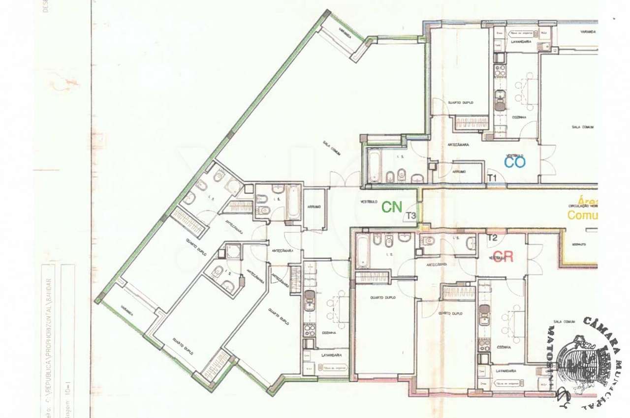T3 Centro Matosinhos,Condomínio fechado,com varandas, garagem,arrumos-53