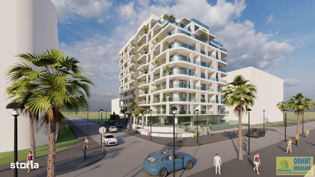 Comision 0%, apartamente in Mamaia Nord, str. D8, Prima linie la mare