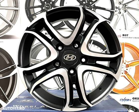 Jante Hyundai i30, Hyundai Elantra, noi, 15”, Diamont Cut - 1