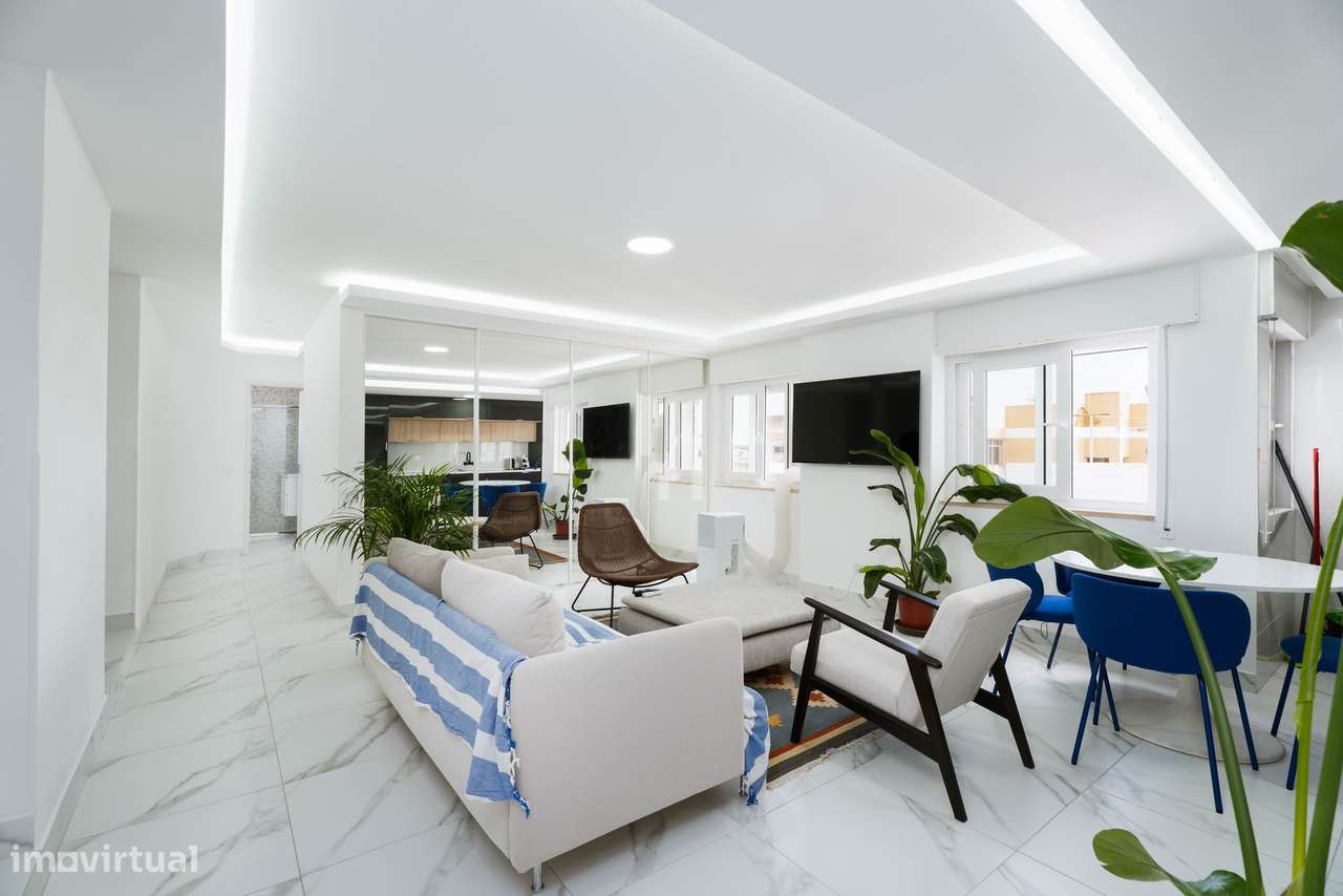 Penthouse T2 renovada com terraço, em Portimão - Grande imagem: 5/25