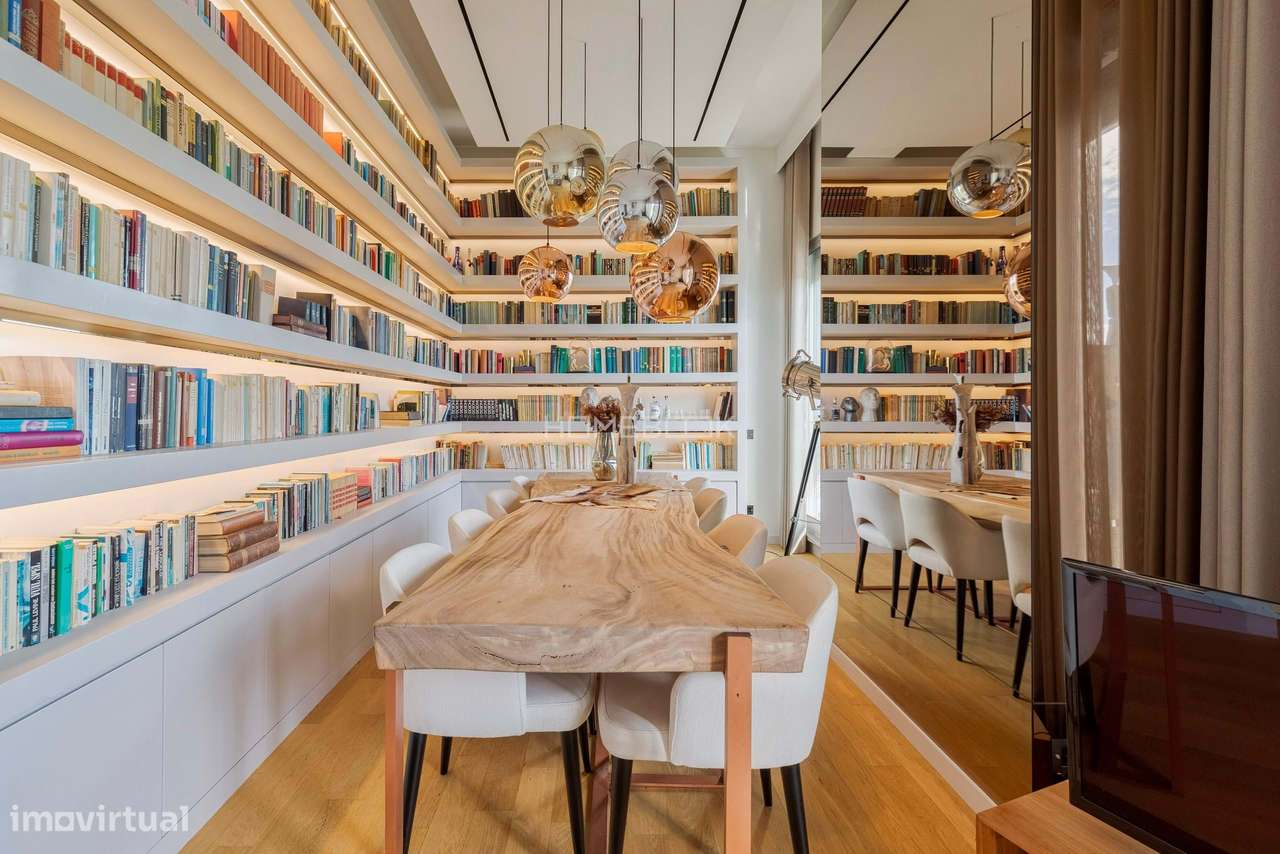 Penthouse com Terraço Panorâmico, Vista rio e Design de Interiores de - Grande imagem: 3/37