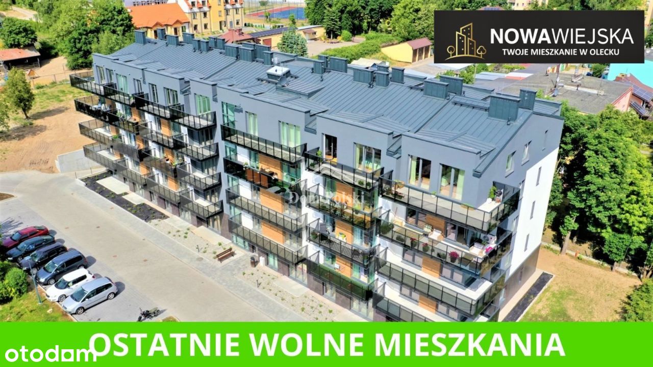 Nowa Wiejska! Parter! 2 pokoje 45,49 m2