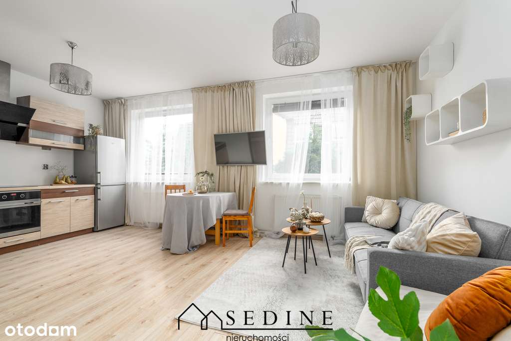 Na wynajem duża kawalerka z garażem na Warszewie - Pełny obrazek: 1/12