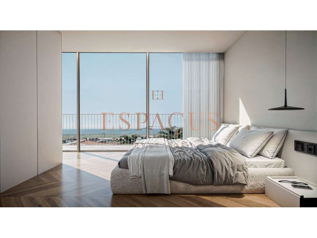 Moradia T3 com Piscina e vista Mar em Areosa-13